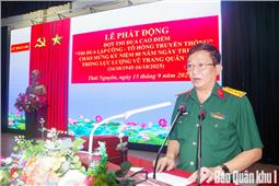 Phát động thi đua cao điểm “Thi đua lập công – tô hồng truyền thống”